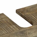 vidaXL Ensemble de meubles salle de bain 2 Pièces bois de manguier massif