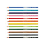 Etui de 12 crayons de couleur GREENcolors ARTY en bois STABILO