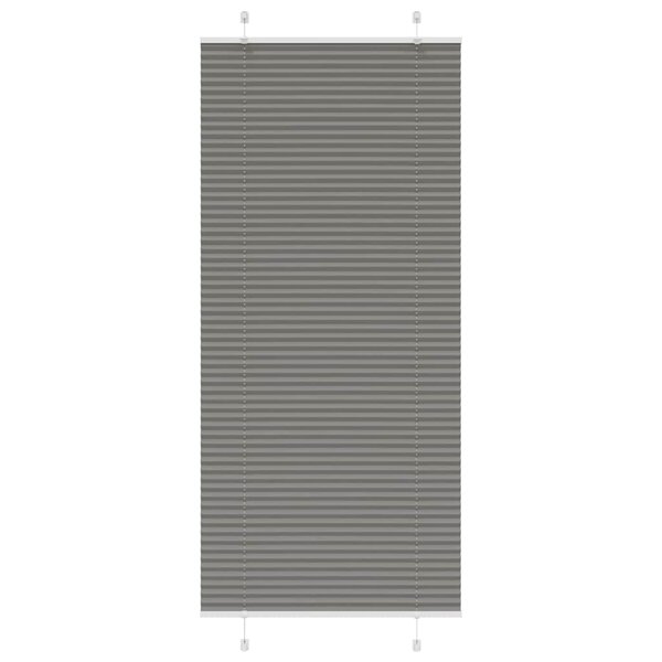 vidaXL Store plissé anthracite 85x200 cm largeur du tissu 84 4 cm