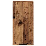 vidaXL Armoire de salle de bain murale vieux bois 32x20x67 cm