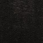 vidaXL Tapis HUARTE à poils courts doux et lavable noir Ø 120 cm