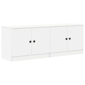 vidaXL Armoire de rangement pour lit mezzanine 2 pièces Blanc