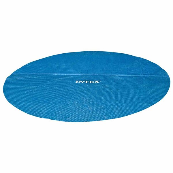 Intex Couverture solaire de piscine Bleu 290 cm Polyéthylène