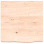 vidaXL Étagère murale 40x40x(2-6)cm bois de chêne massif non traité