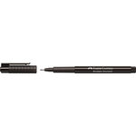 Stylo feutre Fineliner Broadpen pointe large noir FABER-CASTELL