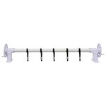 vidaXL Rouleau de couverture de piscine avec base en plastique