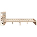 vidaXL Cadre de lit avec tête de lit sans matelas 150x200 cm