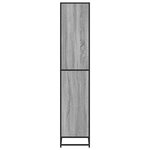vidaXL Bibliothèque sonoma gris 80 5x35x170 5 cm bois d'ingénierie