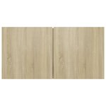 vidaXL Meubles TV suspendus 2 Pièces Chêne sonoma 60x30x30 cm