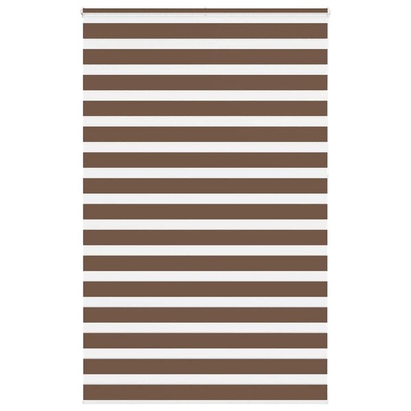 vidaXL Store zèbre marron 150x230cm largeur du tissu 145 9cm polyester