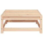 vidaXL Repose-pied de jardin 70x70x30 cm bois de pin massif