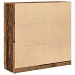 vidaXL Buffet vieux bois 100x35x99 cm bois d'ingénierie