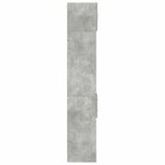 vidaXL Armoire de rangement mince gris béton 30x42 5x225 cm