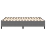 vidaXL Cadre de lit plateforme Gris clair 160 x 200 cm