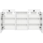 vidaXL Ensemble de Meubles de Salle de Bain 3 Pièces 120 x 10 5 x 60 5 cm