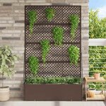 vidaXL Pots et jardinières Oui Autre Matériau