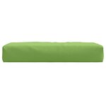 vidaXL Coussin de palette vert mélangé 60x60x9 5 cm tissu