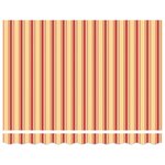 vidaXL Auvent rétractable jaune et blanc 3 5x2 5 m tissu et aluminium