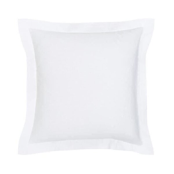 Taie d'oreiller - 63 x 63+5 cm uni - Craie
