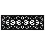 vidaXL Marches d'escalier 10 Pièces 25x75 cm caoutchouc