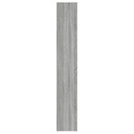 vidaXL Bibliothèque Sonoma gris 40x30x189 cm Bois d'ingénierie