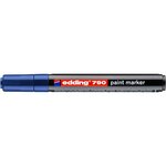 Marqueur Peinture 790 Bleu Pointe Moyenne 2-3 mm x 10 EDDING