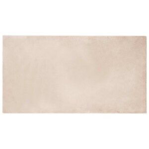 vidaXL Tapis en Fourrure Synthétique de Lapin Olite Taupe 80 x 150 cm
