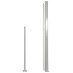vidaXL Auvent latéral rétractable 160 x 500 cm Crème