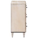 vidaXL Buffet de Rangement Blanc 60 x 33 5 x 75 cm