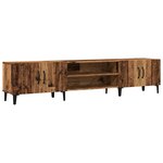 vidaXL Meuble TV vieux bois 180x31 5x40 cm bois d'ingénierie