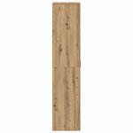 vidaXL Haut de Mobilier avec étagère chêne artisanal 80 x 39 x 178 cm