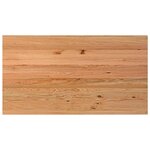 vidaXL Table à manger marron clair bois de chêne massif rectangulaire