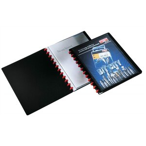 Protège-documents DURALOOK Easy Plus Personnalisable 20 pochettes Noir DURABLE