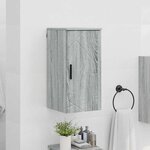 vidaXL Cabinet de salle de bain Gris Sonoma 30 x 31 5 x 61 cm