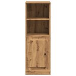 vidaXL Buffet haut chêne artisanal 36x35 5x103 5 cm bois d'ingénierie