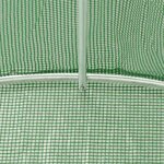 vidaXL Serre avec cadre en acier vert 24 m² 6x4x2 85 m