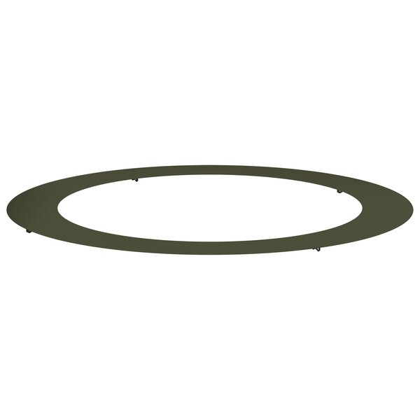 vidaXL Pot de Fleurs en Plastique Vert Olive Plastique Grand