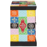 vidaXL Meuble sous évier Marron 60 x 35 x 55 cm Bois de mangue massif