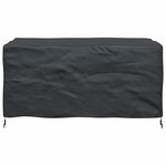 vidaXL Housse pour mobilier d'extérieur Noir 150 x 90 x 75 cm 600D