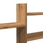 vidaXL Étagère murale chêne artisanal 167 5x18x68 cm bois ingénierie