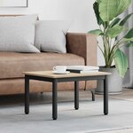 vidaXL Table basse Sonoma 60 x 50 x 36 cm Bois d'ingénierie