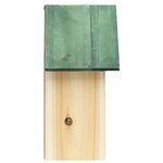 vidaXL Hôtel à insectes 2 Pièces 23x14x29 cm Bois de sapin massif