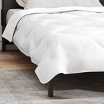 vidaXL Couettes & Duvets Blanc 140 x 200 cm Microfibre