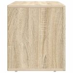 vidaXL Meuble TV Chêne Sonoma 80 x 35 x 40 cm Bois d'ingénierie