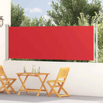 vidaXL Auvent latéral rétractable de patio 117x600 cm Rouge