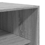 vidaXL Garde-robe gris sonoma 50x50x200 cm bois d'ingénierie