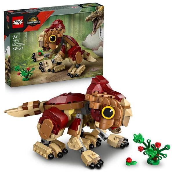 LEGO Jurassic World – Dolores bébé aquilops set de construction 339 pièces (7+).
