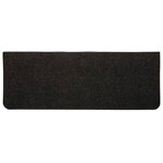 vidaXL Tapis d'escalier auto-adhésifs 30 Pièces noir 65x24 5x3 5 cm