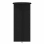 vidaXL Support de Plante 2 pièces Noir 40 x 40 x 80 cm