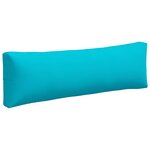 vidaXL Coussins de palette lot de 3 turquoise tissu Oxford